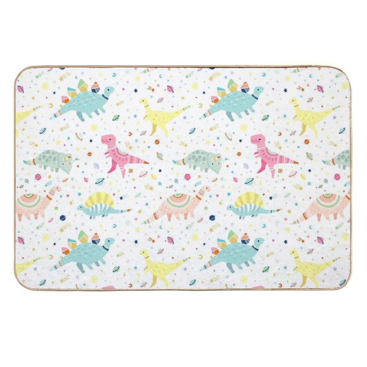Dinosaur Pattern  Versatile Bath Mat
