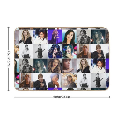 Chimene Badi Photo Collage  Anti-Trip Bath Mat