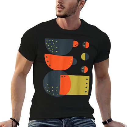 Abstract  Modern Art Design - Women Men Abstract  Polyester Blend T-Shirt