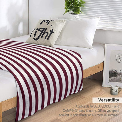I Love You Long-time Stripes A12 Comfort Throw Blanket