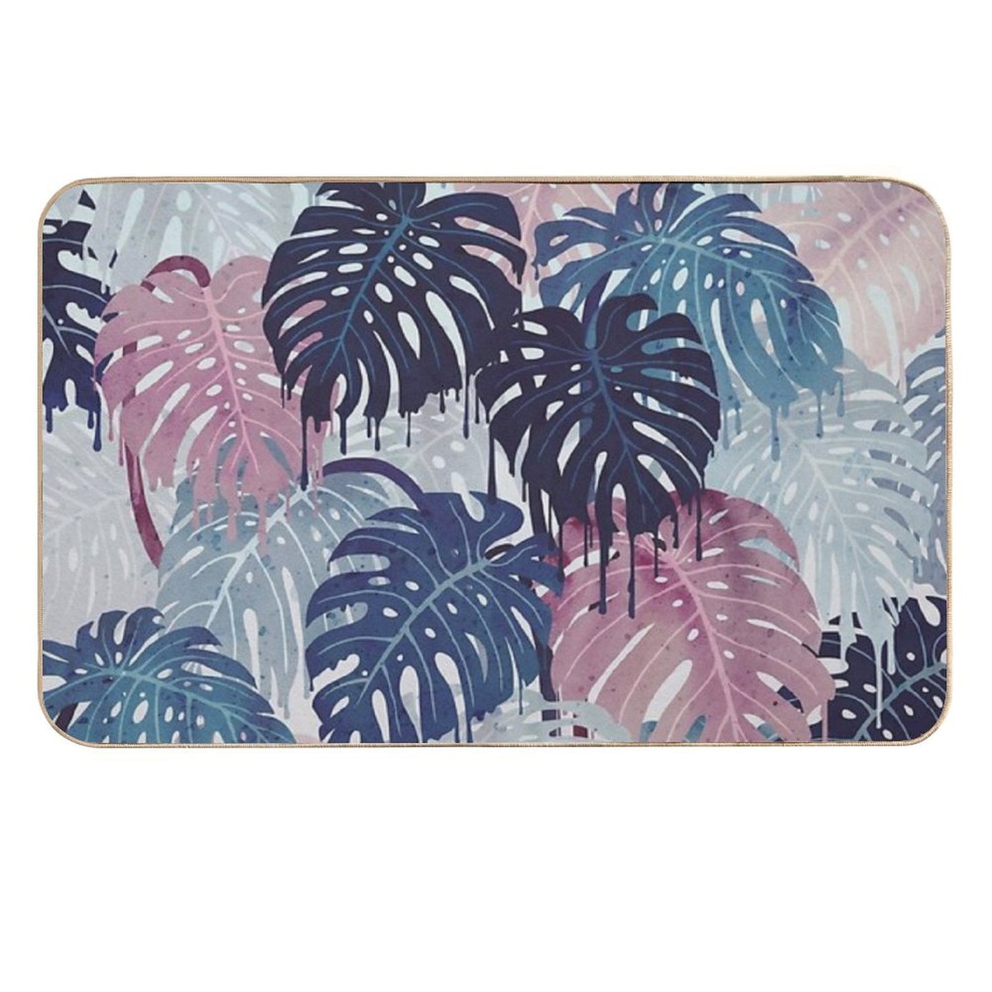 Monstera Melt  Odorless Bath Mat