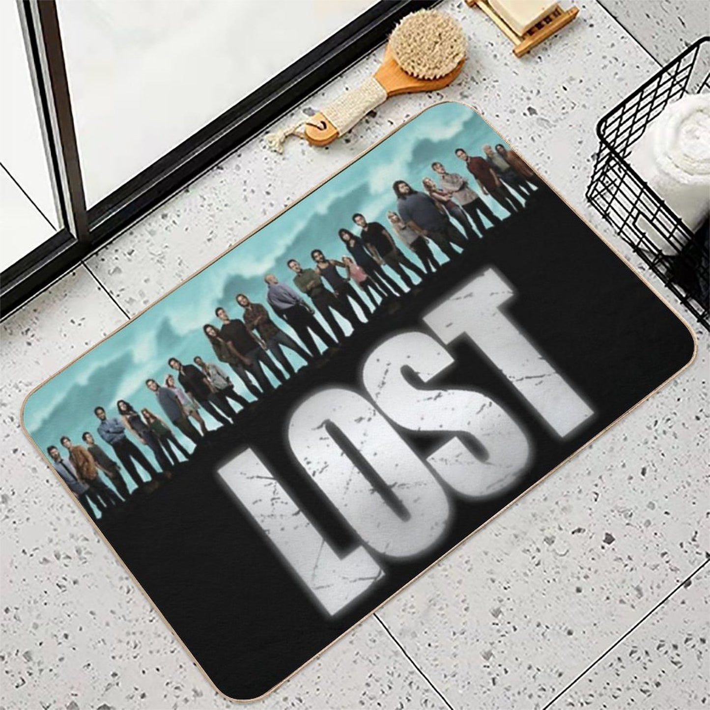 Lost Cast  Repositionable Bath Mat