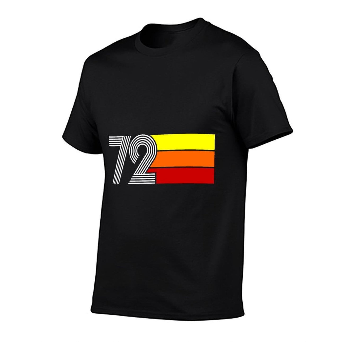 1972 50th Birthday  Heathered Texture T-Shirt