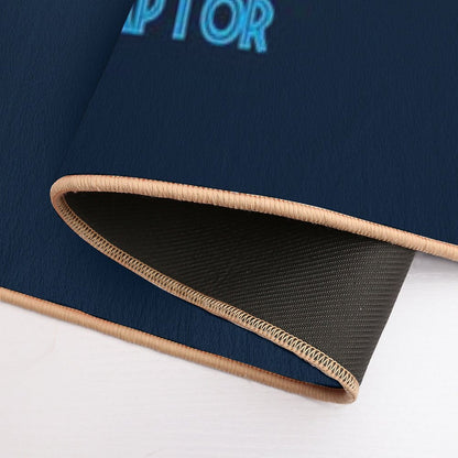 Jurassic World - Blue Is My Favorite Raptor  Long-Lasting Bath Mat