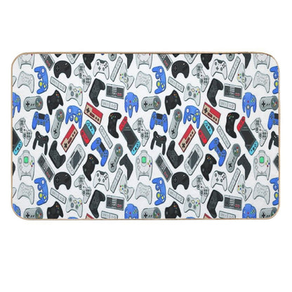 Video Game Controllers  Repositionable Bath Mat