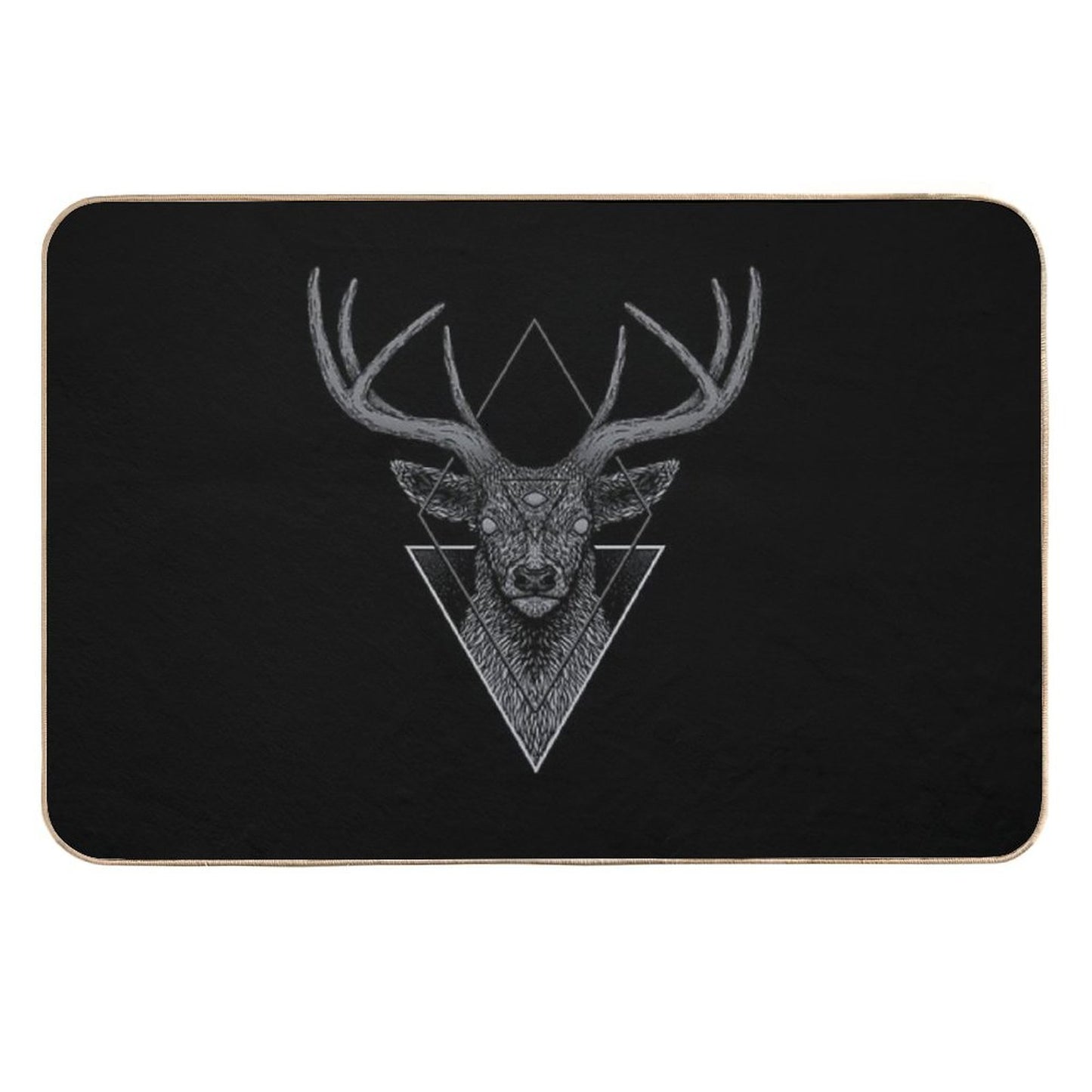 Dark Deer  Stain-Proof Bath Mat