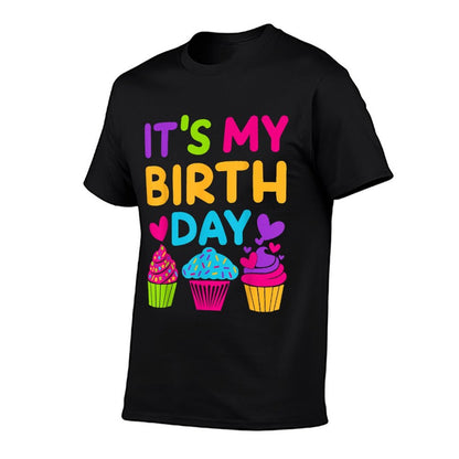 It's My Birthday Girlsns Women Gift  Polyester Blend T-Shirt