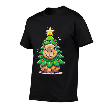 Capybara Christmas Sweatshirt  Durable T-Shirt