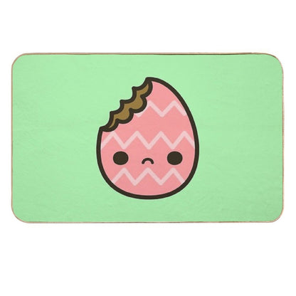 Sad Easter Egg  Rapid-Drying Bath Mat