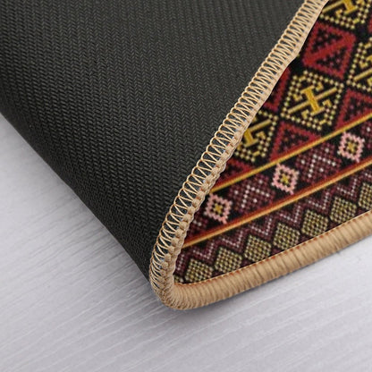 Pixel Art Pattern Seamless for Fabric  Pet-Safe Bath Mat