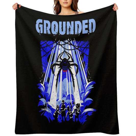Grounded Video Game Grounded Video Game Grounded Video Game Gift-ready Throw Blanket