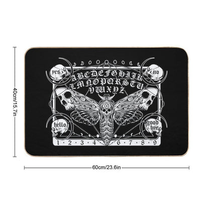 Death Moth Spirit Board  Stain-Proof Bath Mat