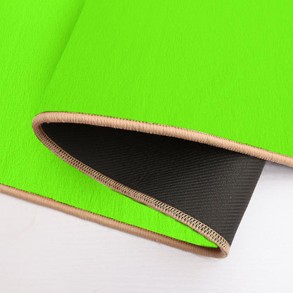 Super Bright Fluorescent Green Neon  Easy To Clean Bath Mat