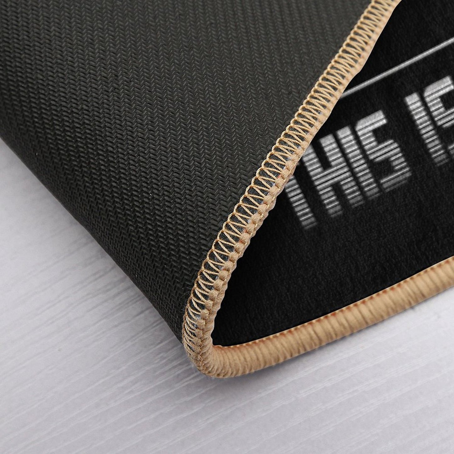 Mando Silhouette This Is The Way  Stain-Proof Bath Mat