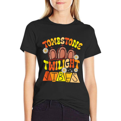 Tombstone Twilight Vibes Hippie Halloween Costume  Quick-drying T-Shirt
