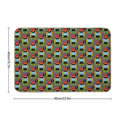 Fisherman  Easy Maintenance Bath Mat