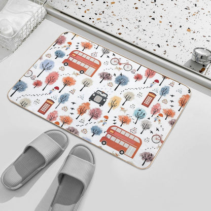 London Transport  High-Traffic Bath Mat