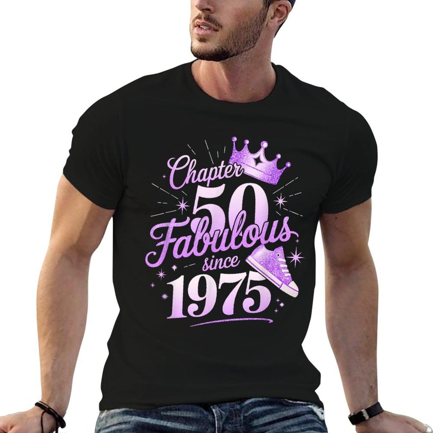 Chapter 50 Fabulous Since 1975 50th Birthday Queen For Women  Affordable Price T-Shirt