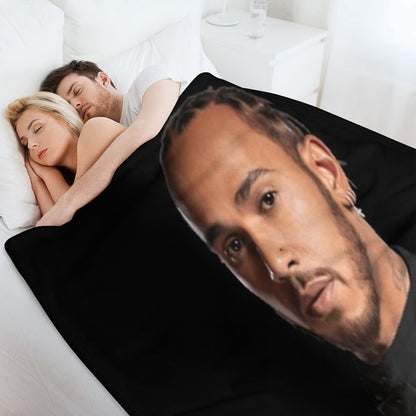 Lewis Hamilton All-season Throw Blanket