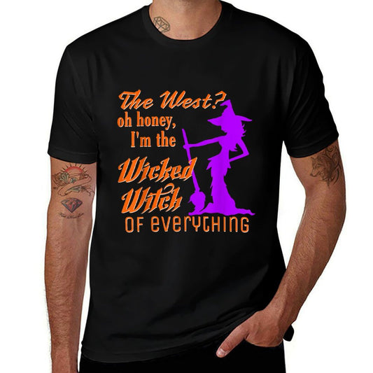 The West Oh Honey Im The Wicked Witch Shirt  High-quality Stitching T-Shirt
