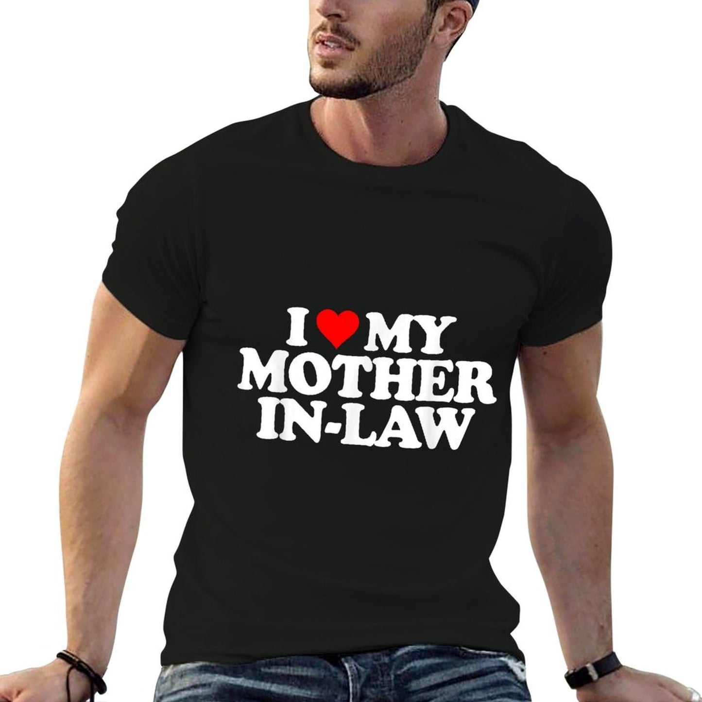 I Love Heart My Mother in Law  Classic T-Shirt