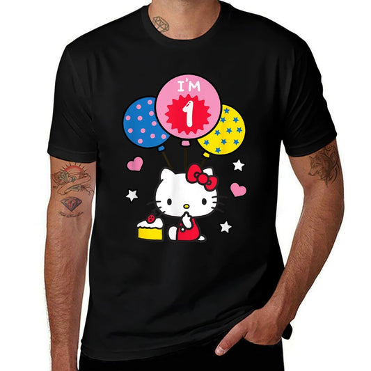 Hello Kitty I'm 1 Birthday Comfortable T-Shirt