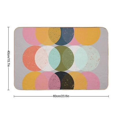 Moods & Moons  Fade-Resistant Bath Mat