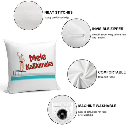 Christmas Vacation - Mele Kalikimaka Soft Style Accent Throw Pillow