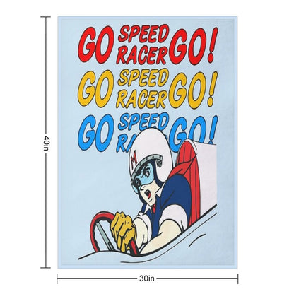 Go Speed Racer Go! Comfort Throw Blanket