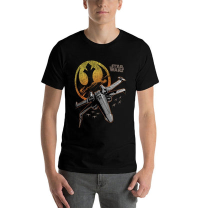 Star Wars Classic Rebel Alliance Vintage X-Wing Fighter  Graphic-printed T-Shirt