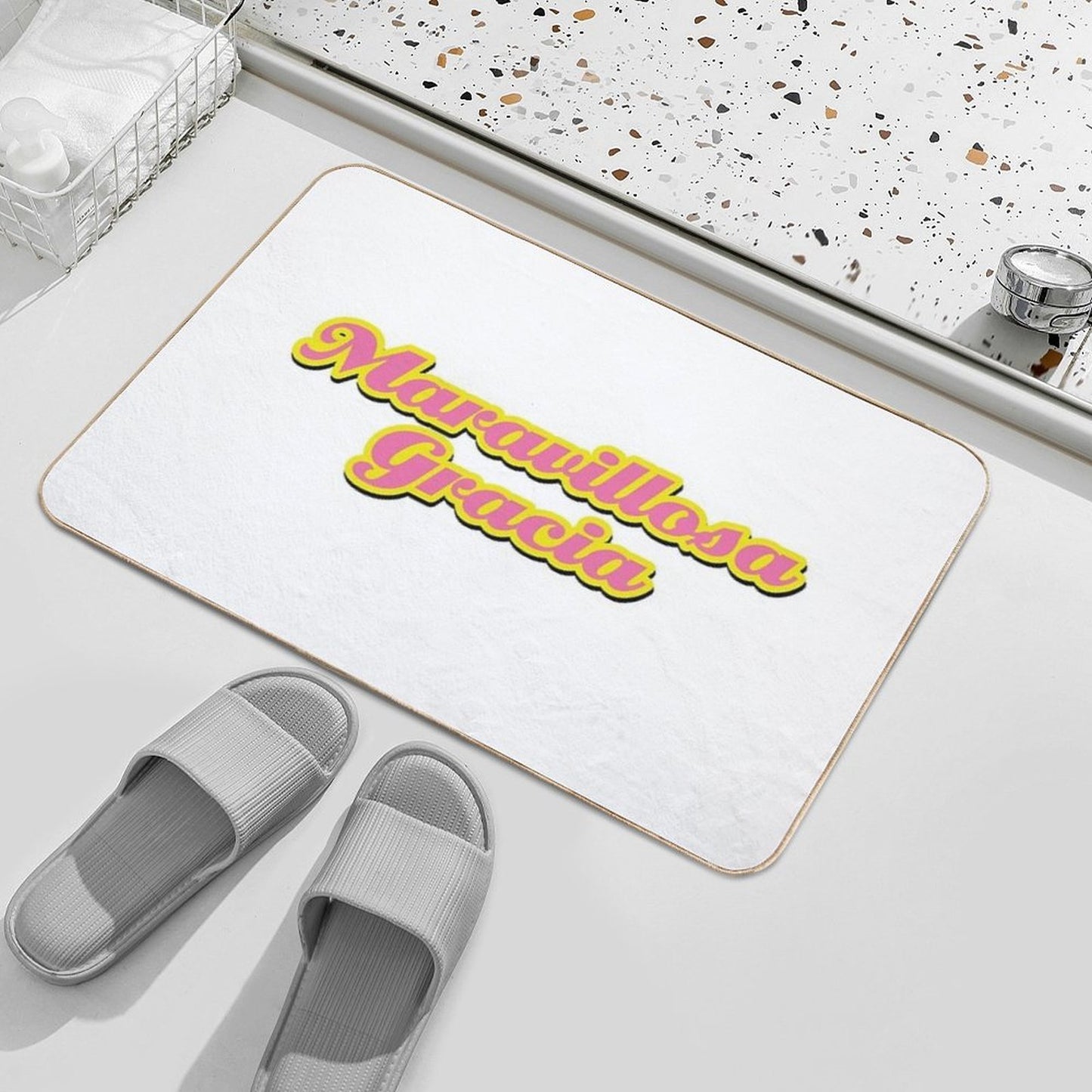 Marvelous Grace Design  Dirt-Trapping Bath Mat