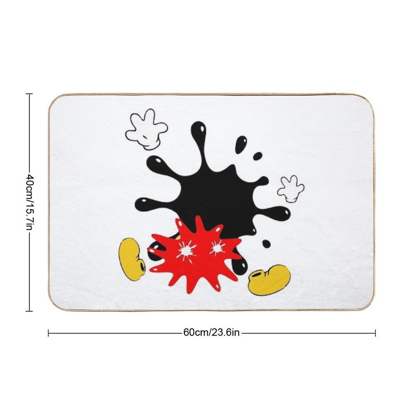 Mouse Durable Bath Mat