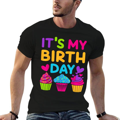 It's My Birthday Girlsns Women Gift  Polyester Blend T-Shirt