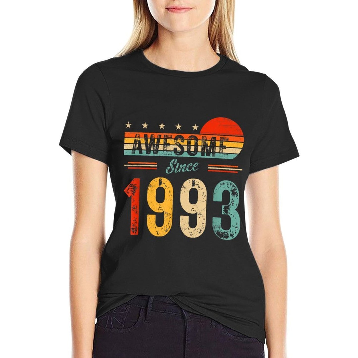 Vintage 1993 Funny 30 Years Old Men And Women 30th Birthday  Durable T-Shirt
