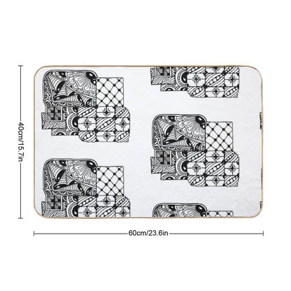 Fusion  Slip-Resistant Bath Mat