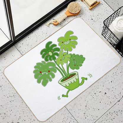Monstera Monstera Durable Bath Mat