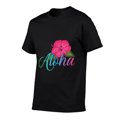 Aloha Hawaii from The Island - Feel The Aloha Flower Spirit!  Odor-resistant T-Shirt
