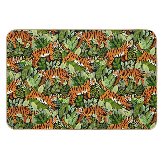 Bengal Tiger Jungle  Anti-Trip Bath Mat