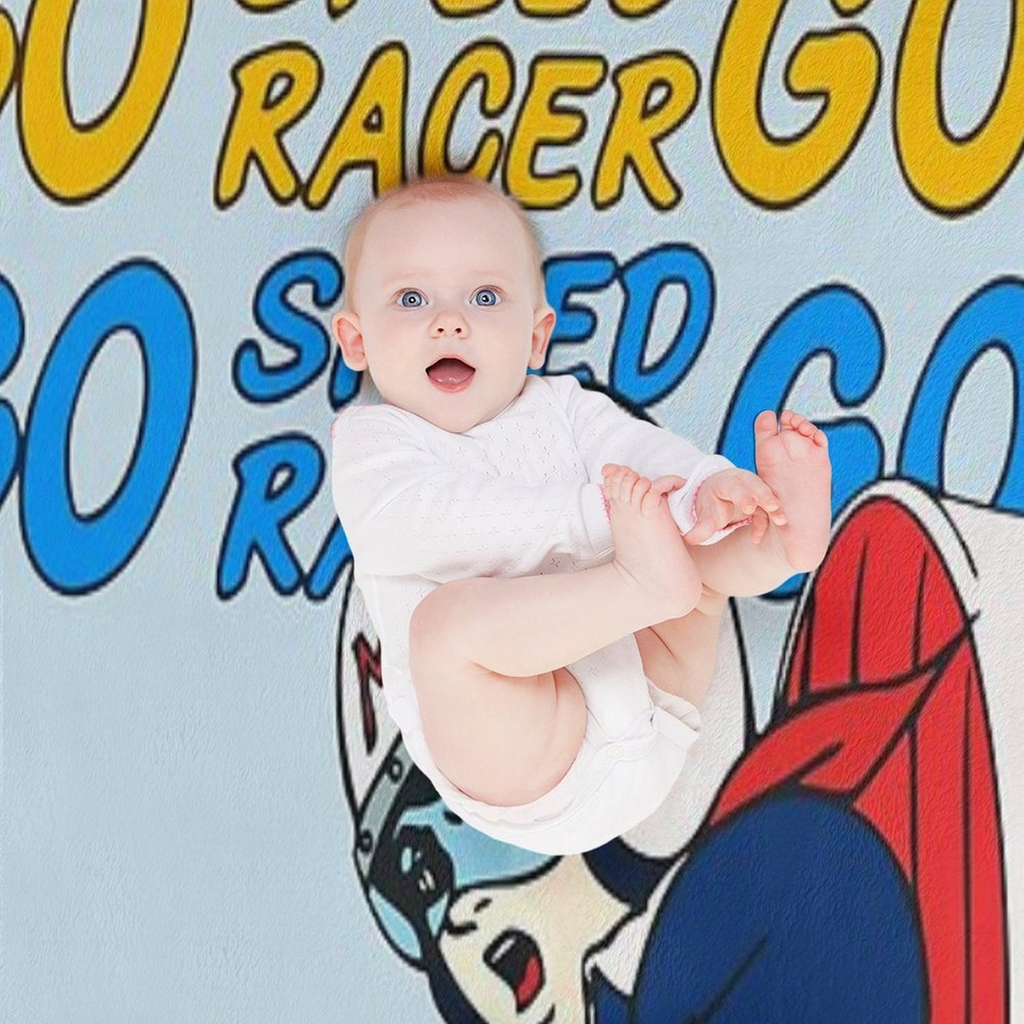 Go Speed Racer Go! Comfort Throw Blanket