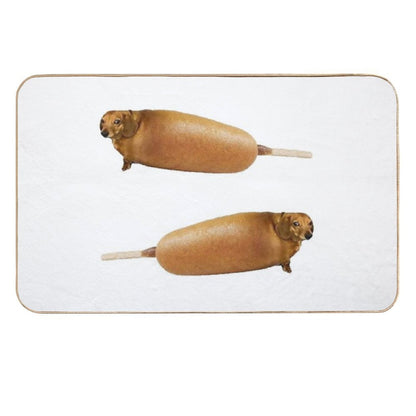 Corndogs  Non-Slip Bath Mat