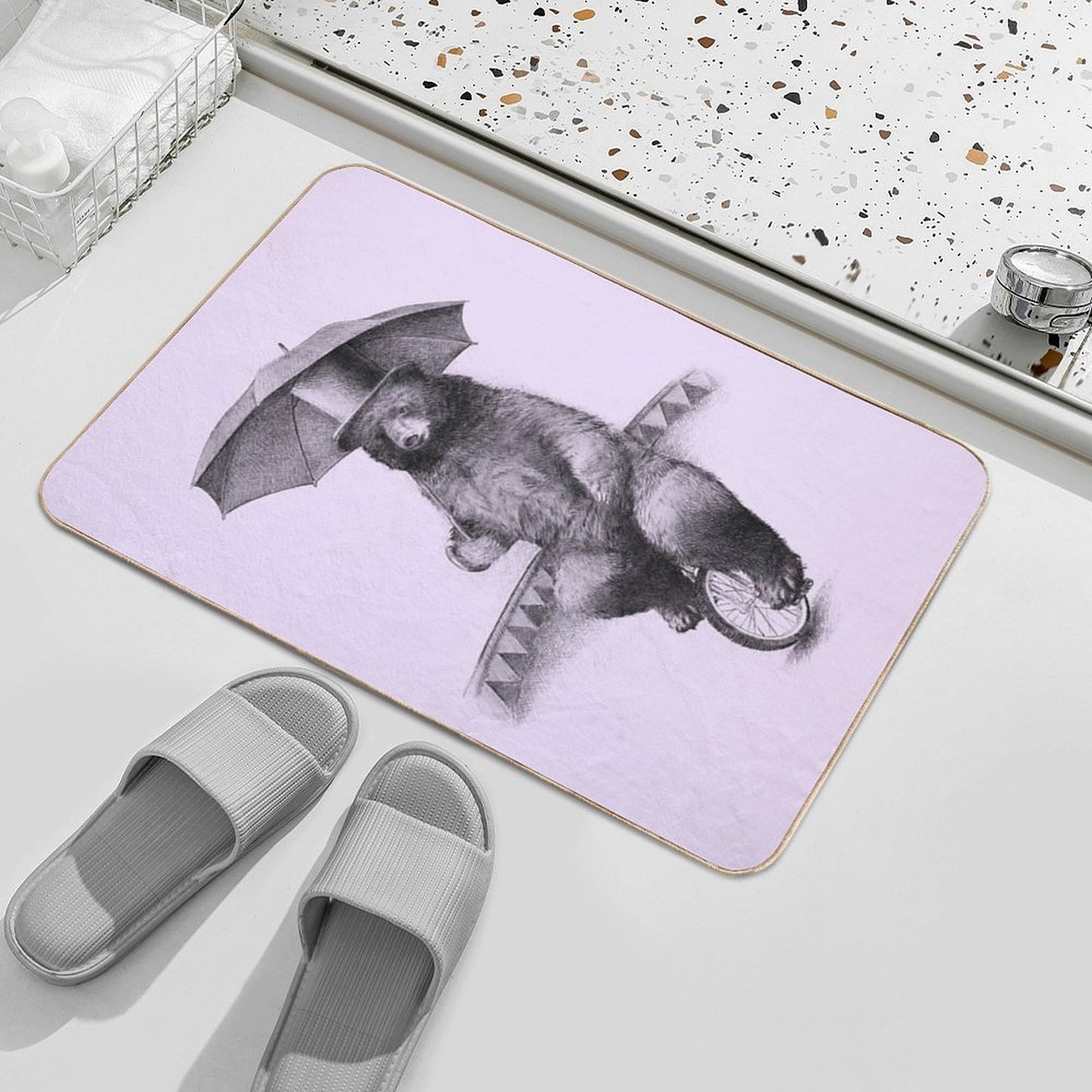 Frederick  Rapid-Drying Bath Mat