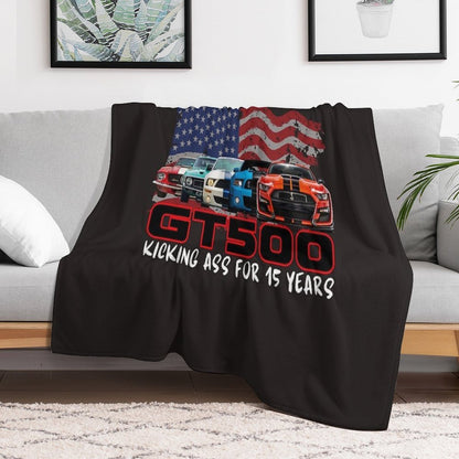 GT500 15 Years Premium Throw Blanket