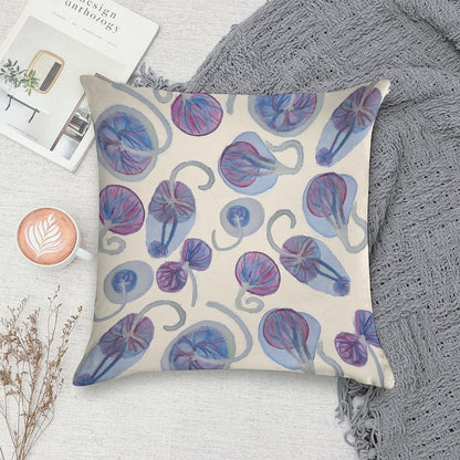 Funky Placenta Print Soft Multiple Sizes Throw Pillow