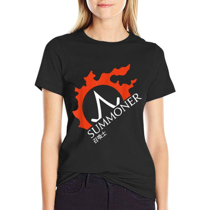 Summoner - For Warriors of Light  Darkness  Polyester Blend T-Shirt