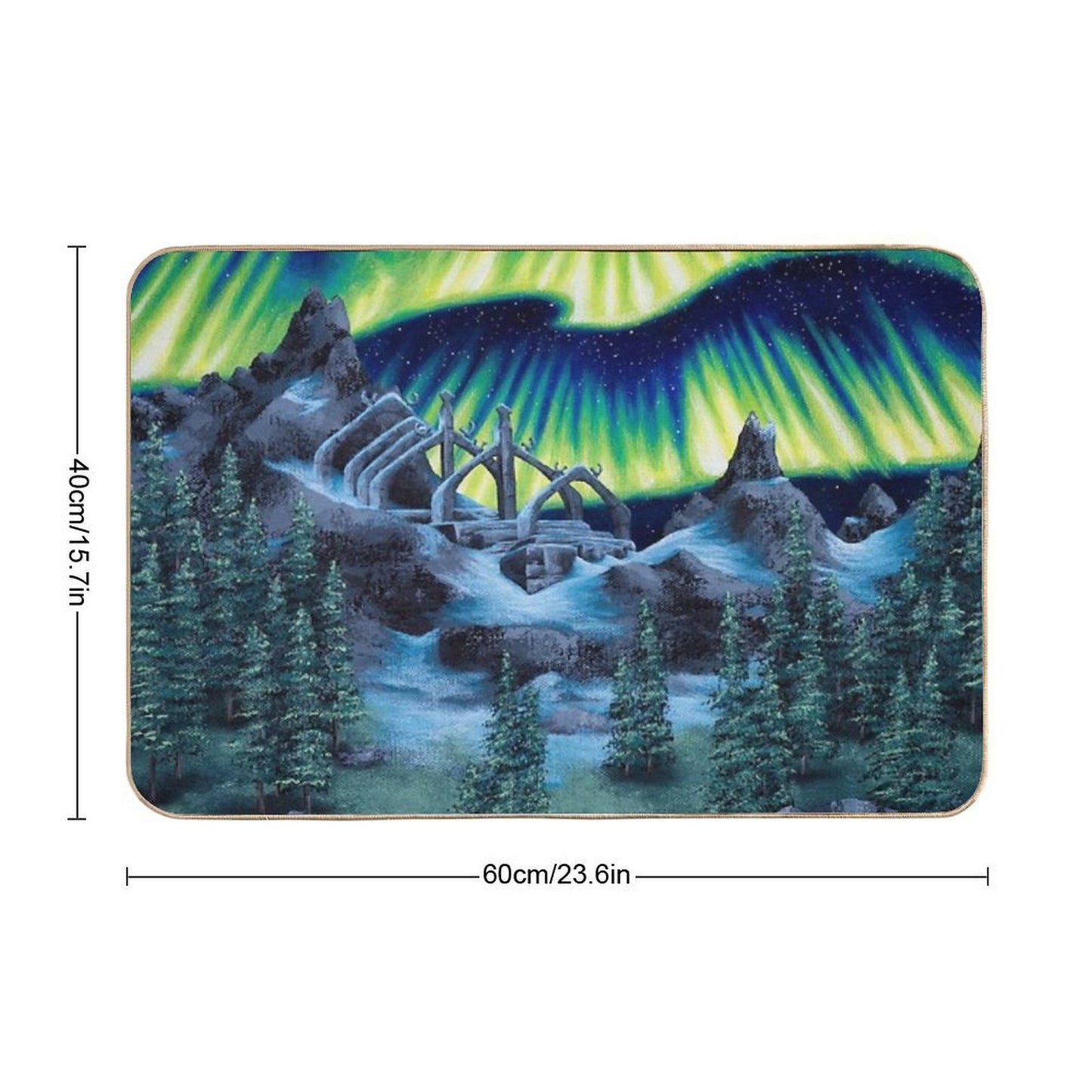 Barrow Lights Durable Bath Mat