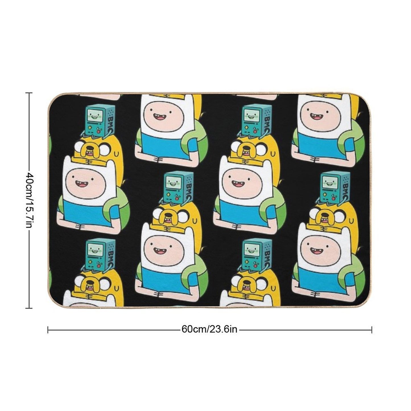 Finn Jake BMO  Slip-Resistant Bath Mat