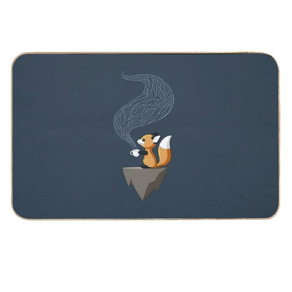 Fox Tea  Fade-Resistant Bath Mat