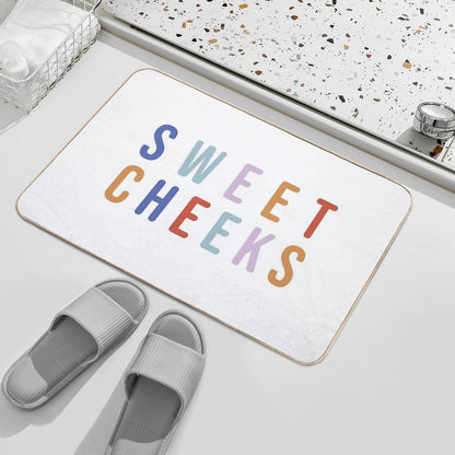 Sweet Cheeks  Long-Lasting Bath Mat