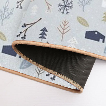 Winter Village  Dirt-Trapping Bath Mat