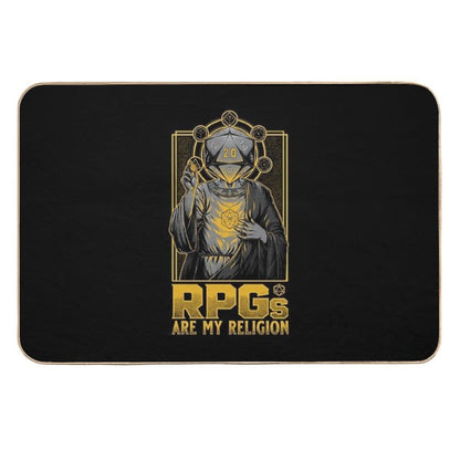 RPGs Are My Religion - D20 Cool Gift  Versatile Bath Mat